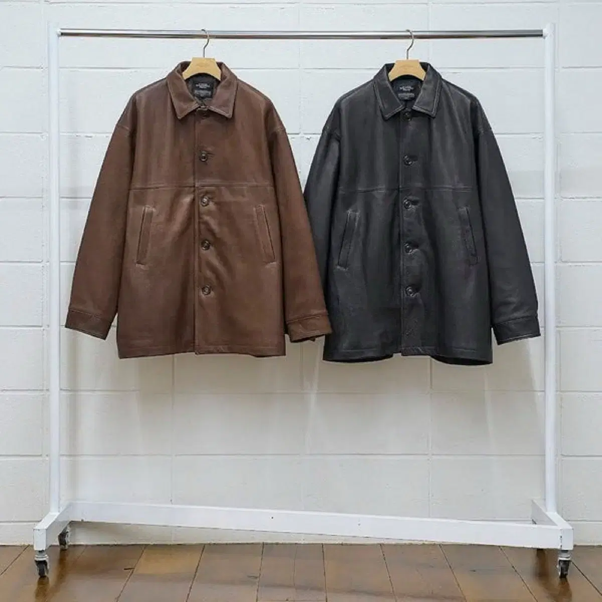 UNUSED 23AW US2358 中綿レザーカーコート サイズ3 SizeL UNUSED] 언유즈드 23AW US2358 Leather Jacket | 브랜드 중고거래